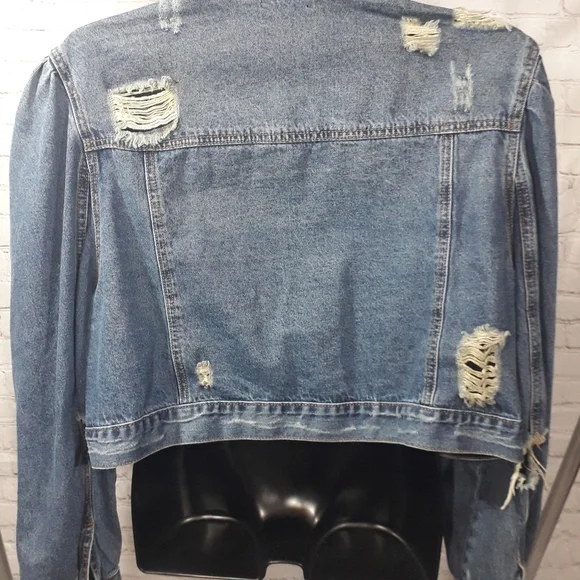 New blue jeans Jacket - Picture 3 of 4